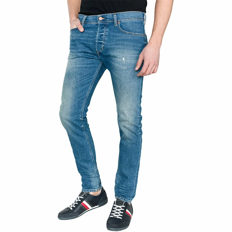 DIESEL TEPPHAR 089AW Mens Jeans Denim Slim Carrot Fit Cotton