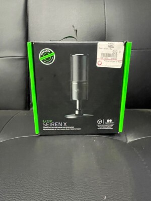 Razer Seiren X RZ19-02290100 USB Streaming Microphone builtin Shock Mount