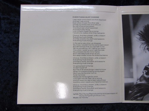Paul Young - Everything Must Change - British 45 Vinyl Record (1984) Double Pack - Picture 4 of 7