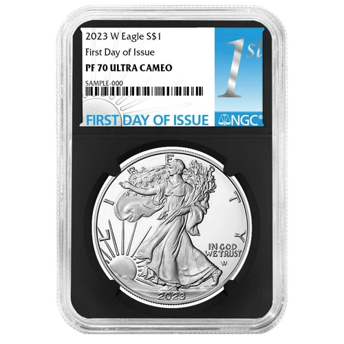 2023-W Proof $1 American Silver Eagle NGC PF70UC FDI First Label Retro Core
