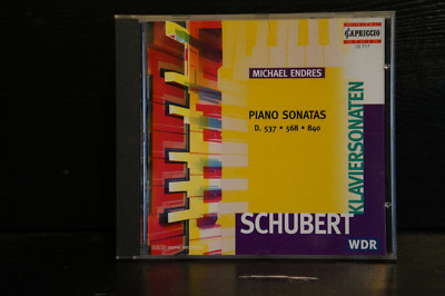 Schubert - Piano Sonatas D.537, 568 & 840 / Michael Endres