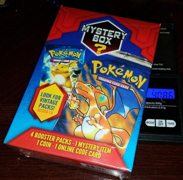 mystery box pokemon vintage