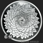 2021 1OZ Spiral Aloe Proof Silver Shield Mini-Mintage "IN-HAND" .999 Pure AG