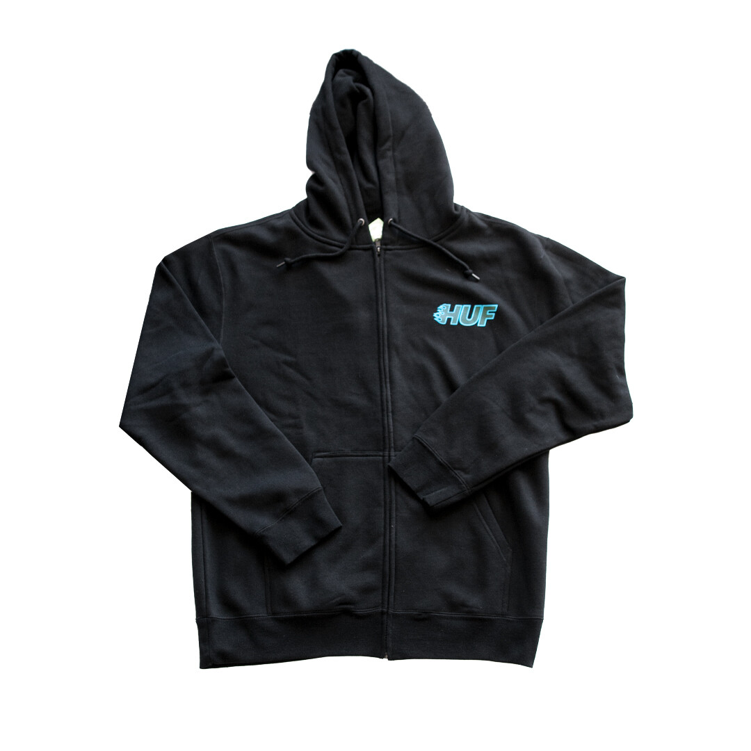 『美品』huf BLACK LETTER HUF®eightynine Full-Zip Hoodie – HUF Worldwide