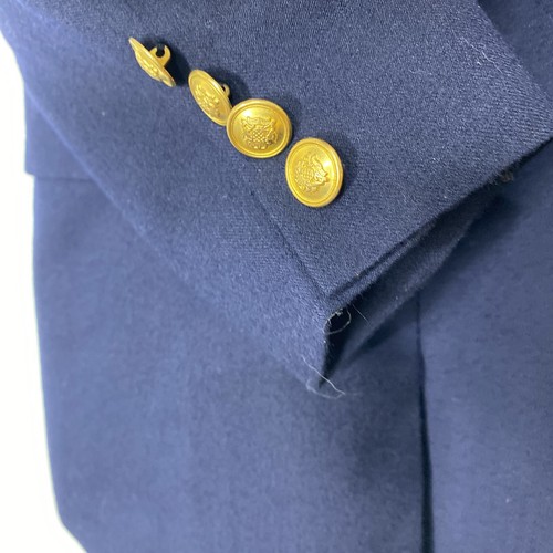 Lauren Ralph Lauren Wolle marineblau Blazer Jacke Wappen gold gespaltene Knöpfe Gr. 2P - Bild 6 von 8