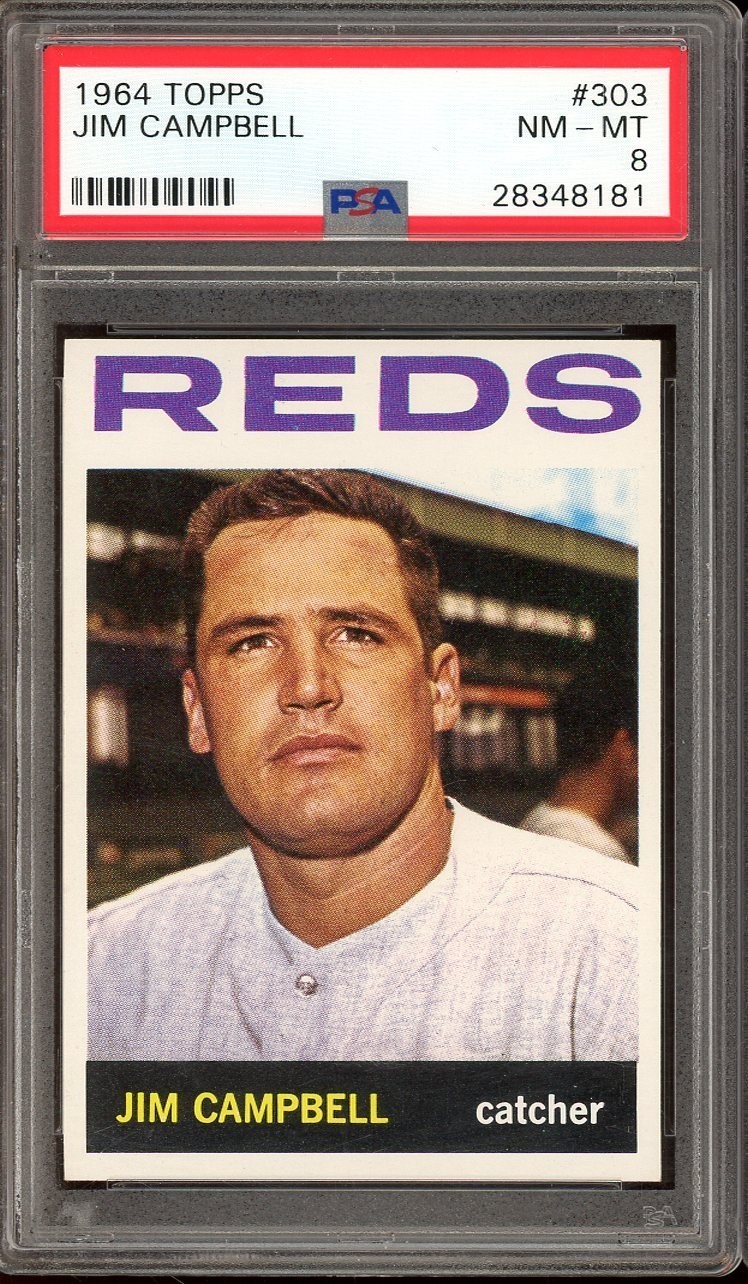 1964 Topps TOPPS #303 Jim Campbell front