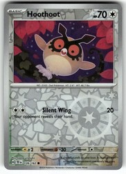Hoothoot 126/162 Temporal Forces Reverse Holo