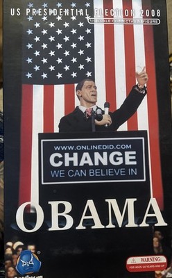 President Obama 2008 Election 1/16 Scale Collectible Figure