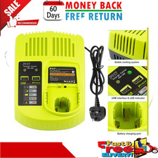 P117 Fast Charger For RYOBI For One Plus P108 18V High Capacity Lithium Battery