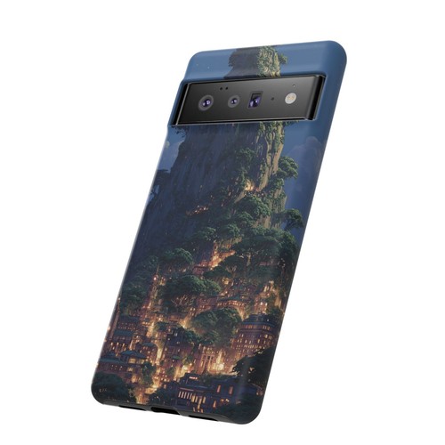 Ancient Mountain Glowing Town - Phone Cover Case for iPhone, Galaxy, Pixel - 第 171/257 張圖片