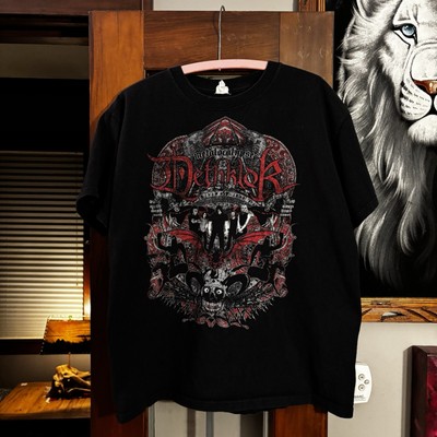 Dethklok Metalocalypse 2009 TV Promo Band World Tour Black T-Size Men s Large