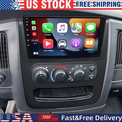 For 2003-2005 Dodge Ram 1500 2500 3500 Android 15 CarPlay Car Stereo Radio 64GB