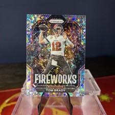 2022 Panini Prizm Fireworks Prizms No Huddle Tom Brady #F-3 Tampa Bay Buccaneers