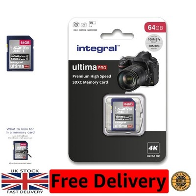 Robuste 64GB SD-Karte für 4K UHD Fotografie - Stoß-, Wasser-, Röntgenfest
