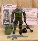 GI Joe 1984 RIP CORD 100% Complete w/ File Card, Tight, No Cracks - Read #2
