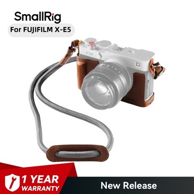 SmallRig X-E5 Leather Case Kit for FUJIFILM X-E5 with Shoulder Strap (Brown)