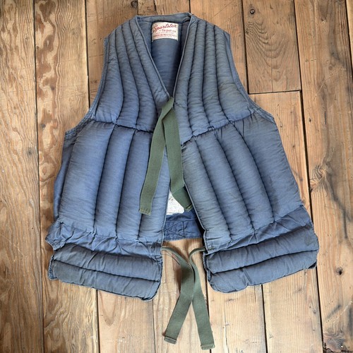 Incredibly Rare Grey Vintage 1940s Sportster By Ta-Pat-Co Life Vest American Pad