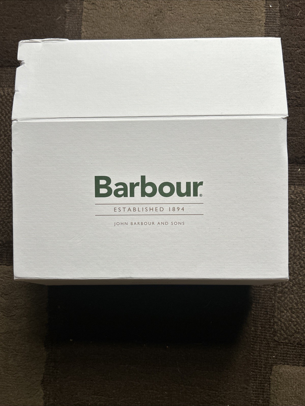 Barbour Bobble Hat & Scarf Set Cable Knit Chunky Grey image 7