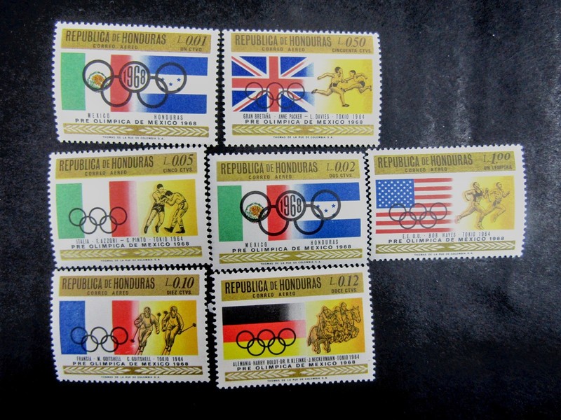 nystamps Honduras Stamp Mint OG H U19y2284