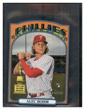2021 Topps Heritage #72DC-12 Alec Bohm 1972 Topps Die Cuts