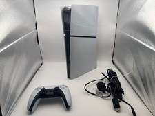 Sony PlayStation 5 PS5 Slim 1TB Disc-Free White Console + Controller CFI-2016
