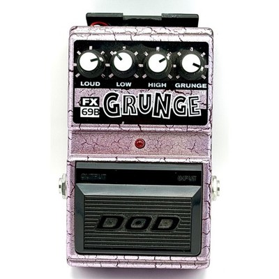 DOD FX69B Grunge Distortion Guitar Effects Pedal USA Tested Works Vintage