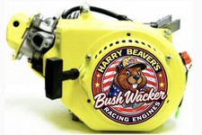 BUSH WACKER Racing Engine Decal -5  Go Kart Mini Bike Predator Clone Honda GX200