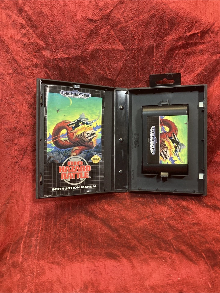 Bio-Hazard Battle (Sega Genesis, 1992) CIB w/Manual Tested, Working - Image 3 of 4