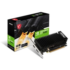 MSI GEFORCE GT 1030 4GHD4 LP OC Geforce GT 1030 4 GB GDDR4 64 bit 2100 MHz PCI E