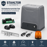 Antrieb Torantrieb Schiebetorantrieb Set Mit Bis 1500 Kg Torgewicht 4 Schienen