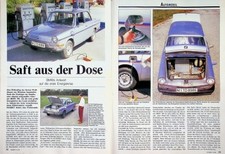 Oldtimer Markt 1732) BMW 700 Elektro in einer seltenen Vorstellung auf 3 Seiten