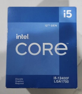 Intel Core i5-12400F Processor (4.4 GHz, 6 Cores, LGA 1700) Box