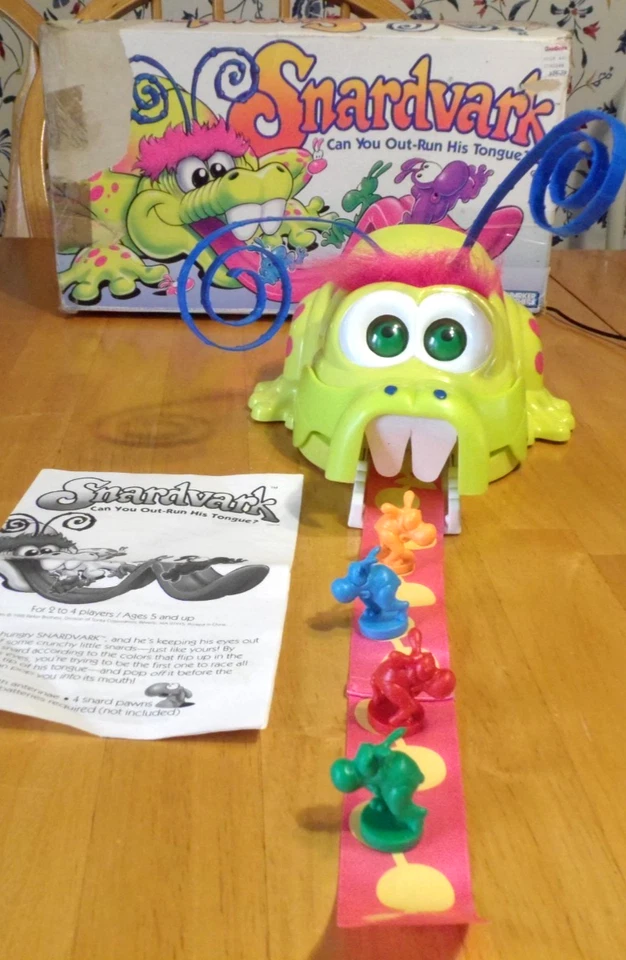 Vintage 1992 SNARDVARK Parker Brothers Electronic Game Complete Box Works - Image 2 of 4