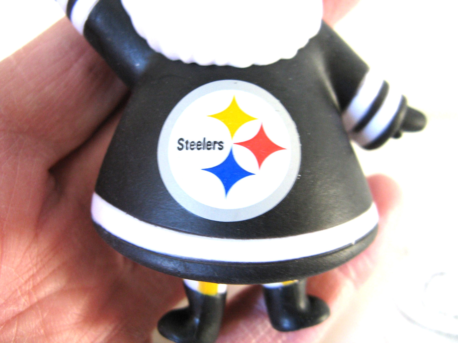 2025 Hallmark NFL Pittsburgh Steelers Santa Fan Football Christmas Ornament NEW