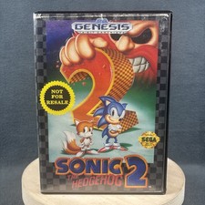 SEGA Genesis - Sonic the Hedgehog 2 [Not for Resale] - No Manual - Tested