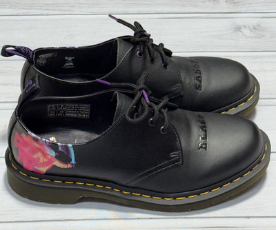 Doc Martens Shoes Mens 9 US Black Sabbath Paranoid Ozzy Osbourne Metal Rock Dr.