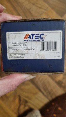 ATEC RADBREMSZYLINDER Ø17,46 HINTEN FÜR VW POLO 6N 6R 86 86C 9N 6K +CLASSIC