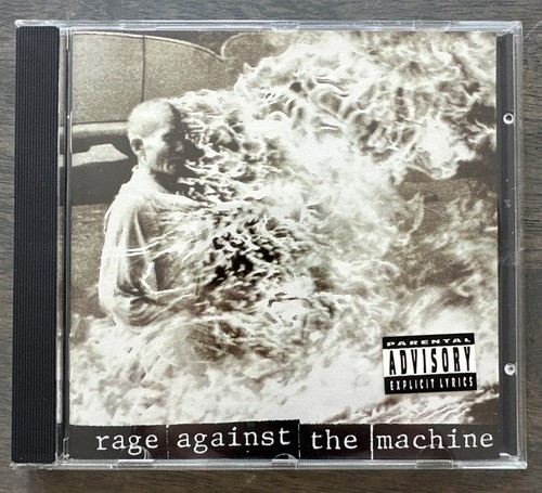 Rage Against the Machine - ST 1st Release (CD 1992) Top Zustand mit PMRC Sticker
