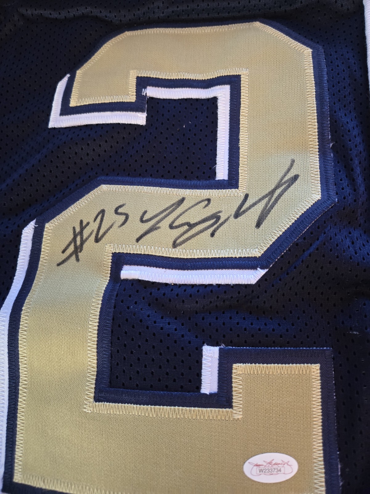 LeSean McCoy Autographed Signed Custom Style Jersey Jsa Certificate 