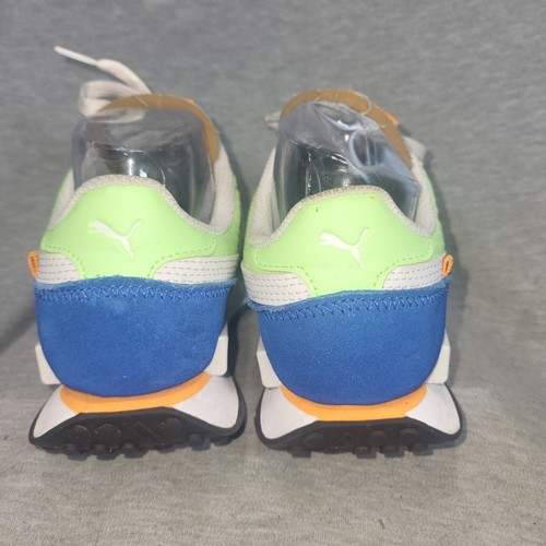 Puma Boys Future Rider Play On Yellow Running Shoes Sneakers Size 5.5C 372349-2 - Picture 5 of 10