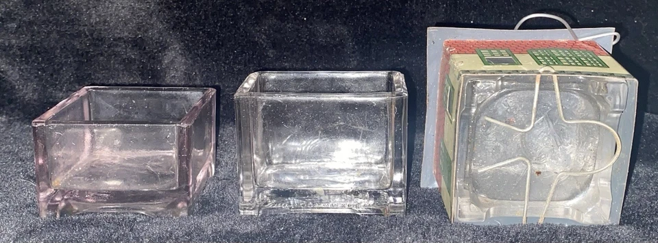 Antiguo contenedor de dulces litográficos de hojalata West Brothers edificios de metal tiendas y más Foto 2 de 4