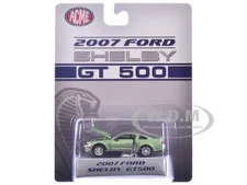 2007 FORD SHELBY GT500 LIME GREEN 1/64 DIECAST MODEL CAR BY ACME SC64001