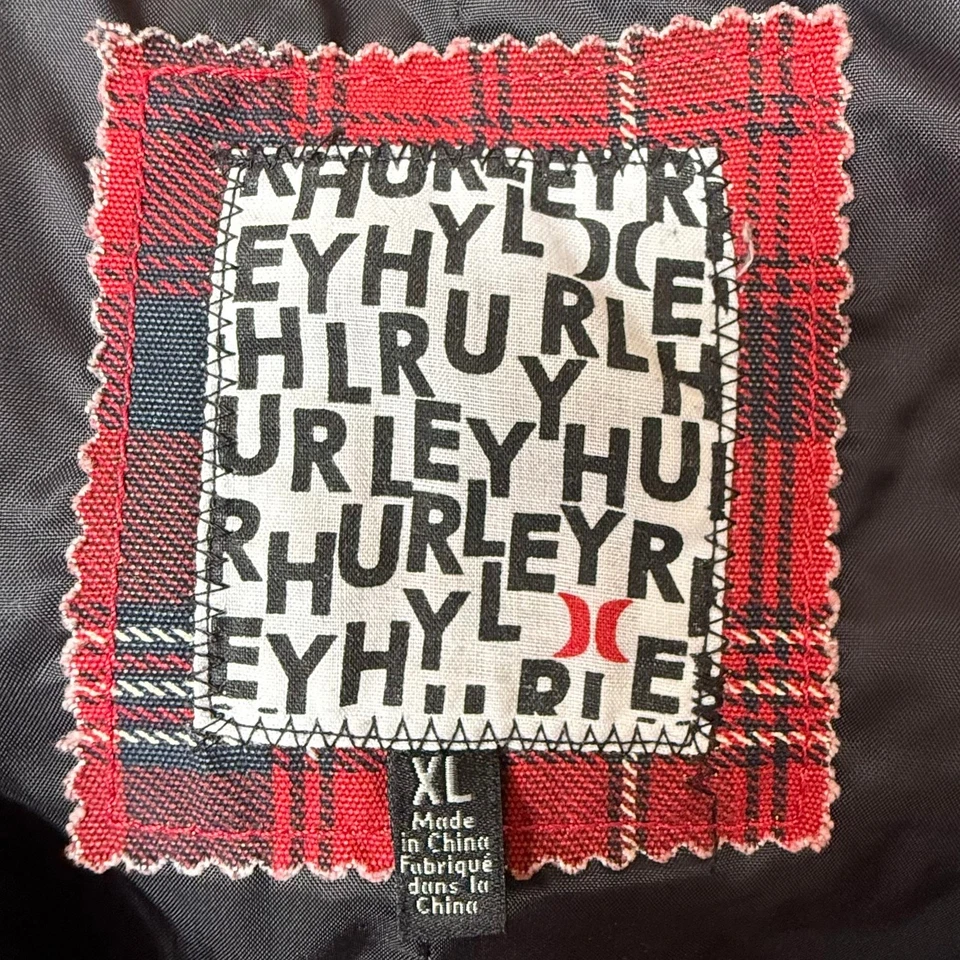 Abrigo Hurley Vintage Mujer Rojo Cuadros Guisante XL Doble Pecho Forrado Foto 2 de 4