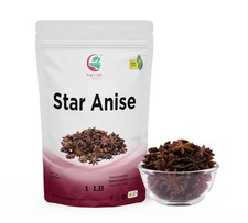 Star Anise Whole 16 Oz Add Exotic Aroma and Rich Flavor to Your Dishes Pr...