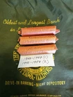 wheat penny rolls (1)1940-1949, (2) 1940-1958