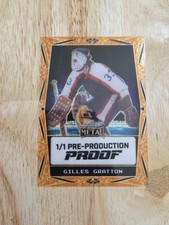 2024 Leaf Metal GILLES GRATTON 1/1 Pre-Production Proof