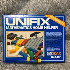 Unifix Mathematics Home Helper Didax N42-K7 Homeschool Education Cubes VTG