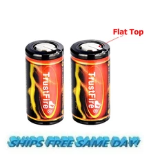 TrustFire 18350 3.7V 1200mAh, Rechargeable Batteries, 2 PACK # TrustFire 18350