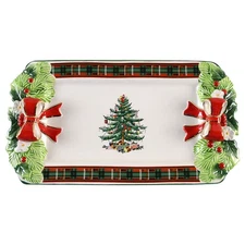 Spode Christmas Tree 12" Rectangular Tray 11702773