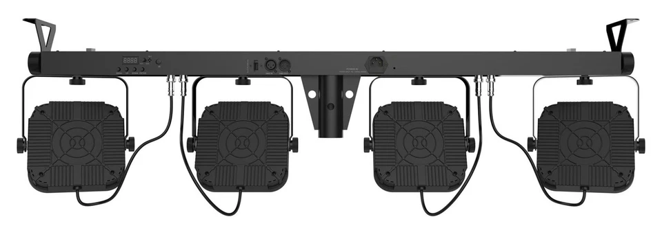 Chauvet DJ 4BAR LT QuadBT ILS Bluetooth Wash Lighting Kit+Tripod+Bag+Footswitch - Image 4 of 4